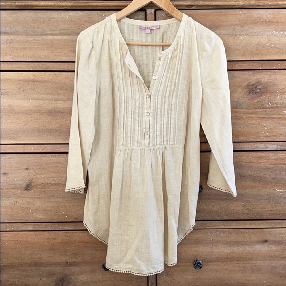 Calypso St. Barth linen top size S